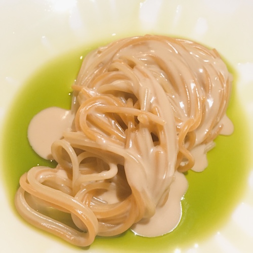 Daniele Zunica - Spaghetti Verrigni con salsa all'aglio