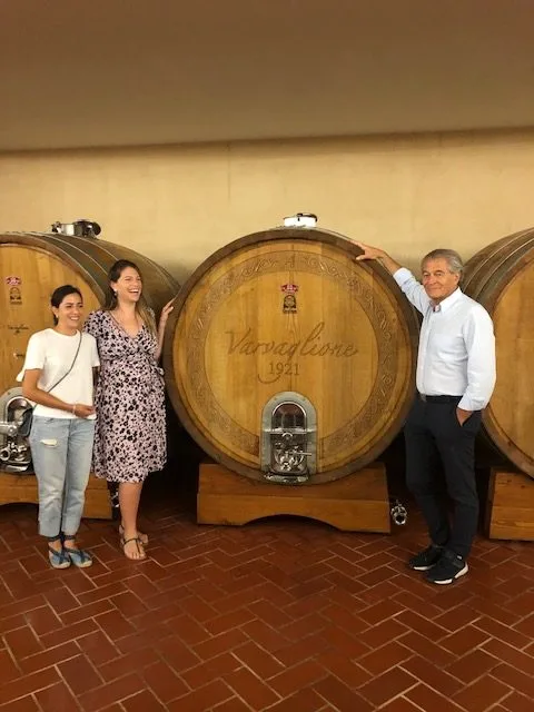 Francesca, Marzia e Cosimo Varvaglione