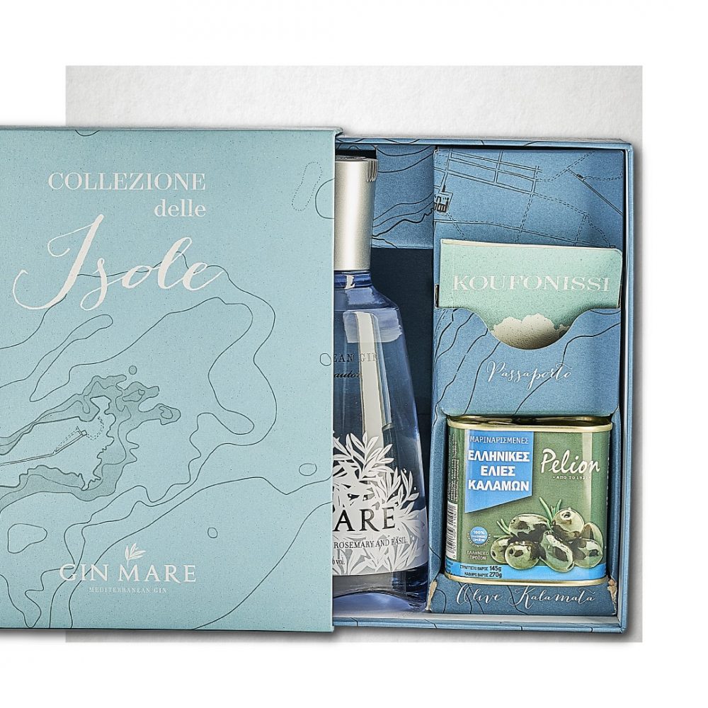 Il Gin Mare nel package Collezione Isole