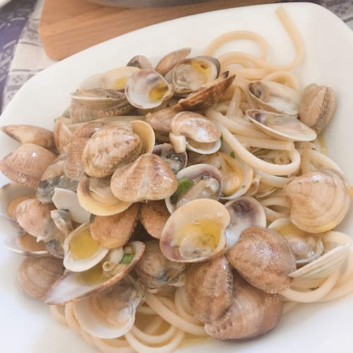 Linguine e vongole