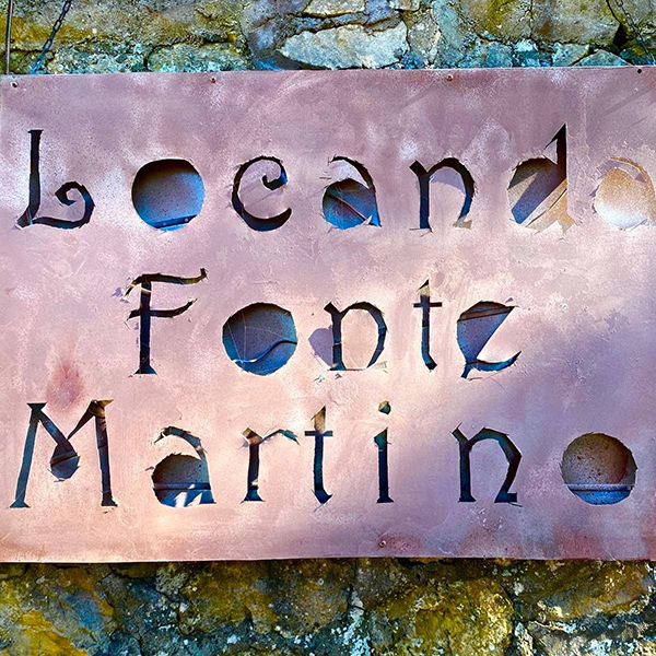 Locanda di Fonte Martino - insegna