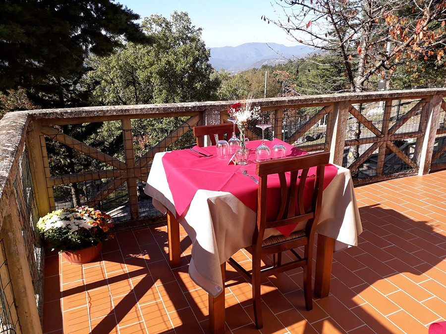 Locanda di Fonte Martino - terrazza