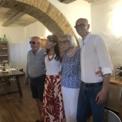 Papa' Piero, Caterina, la mamma e Filippo Cornacchia