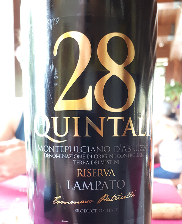 Riserva 28 Quintali 2013 di Lampato