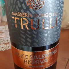 Salice Salentino Riserva Dop 2018 Masseria Borgo dei Trulli
