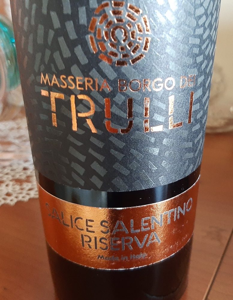 Salice Salentino Riserva Dop 2018 Masseria Borgo dei Trulli