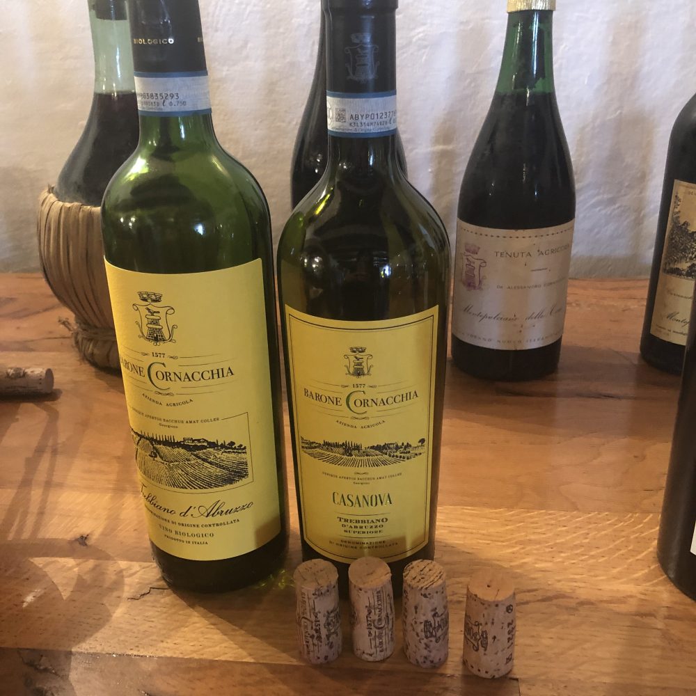 Trebbiano D'Abruzzo DOC Macerato 2019 e Trebbiano D'Abruzzo DOC Superiore 2020