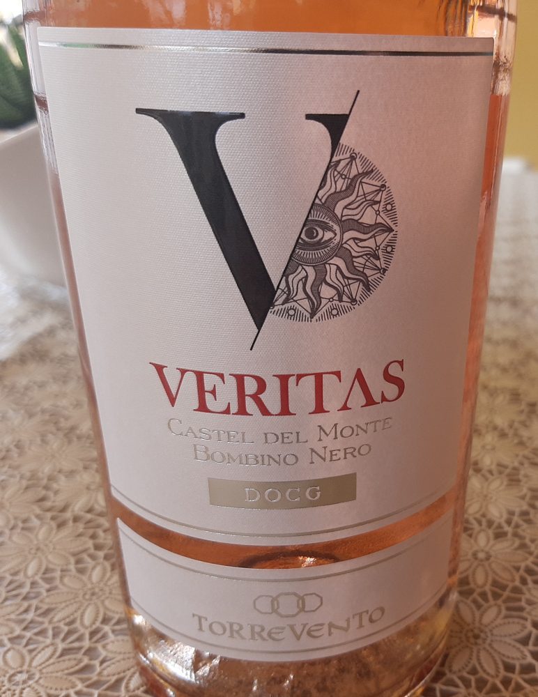 Veritas Rosato Castel del Monte Bombino Nero Docg 2020 Torrevento