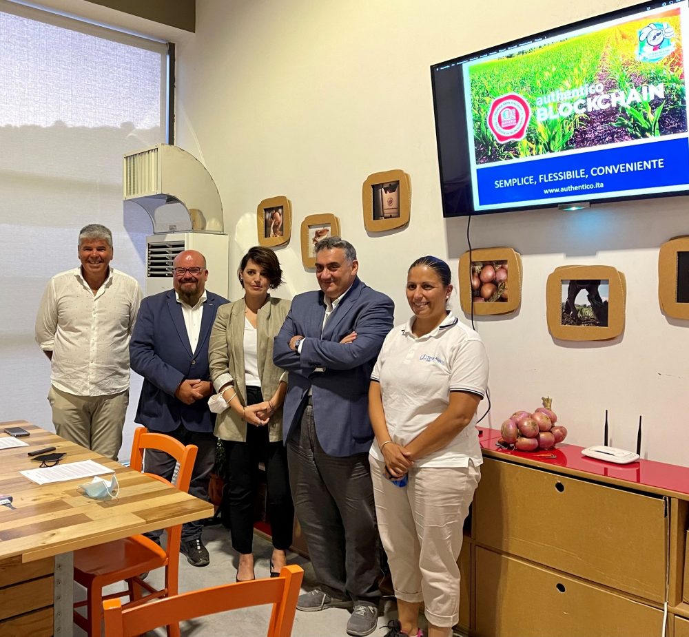 cipolla ramata di montoro tracciata in blockchain - relatori convegno