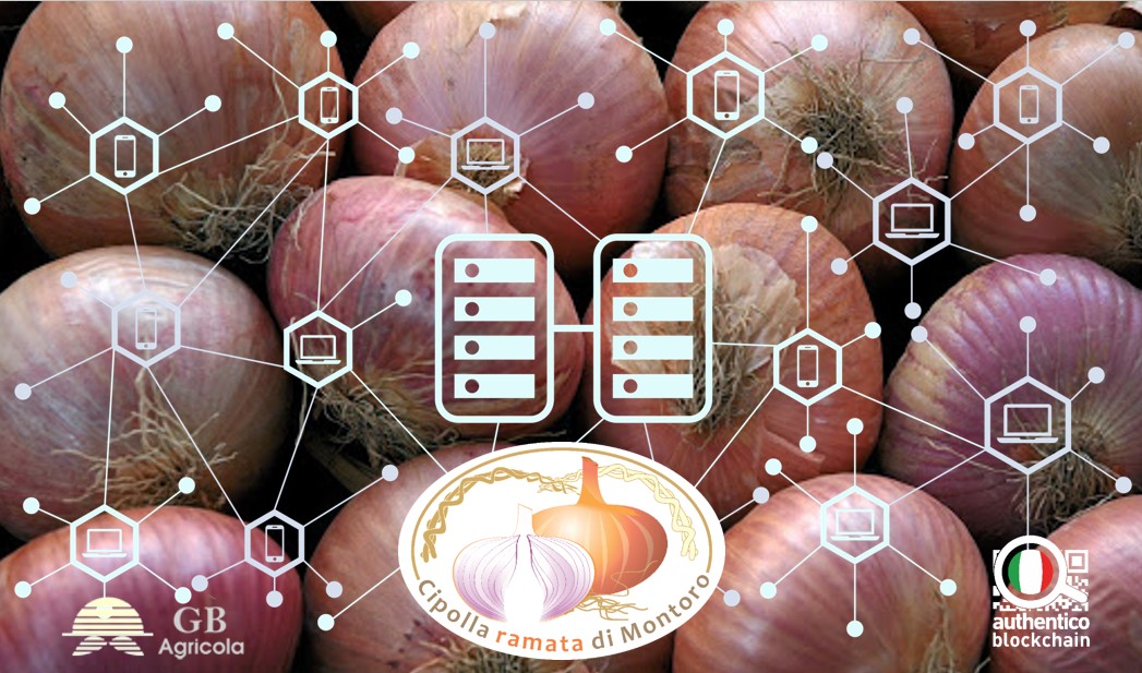 Cipolla ramata di montoro tracciata in blockchain