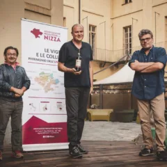 da sin. Daniele Chiappone, Stefano Chiarlo, Gianni Bertolino - Associazione Produttori del Nizza