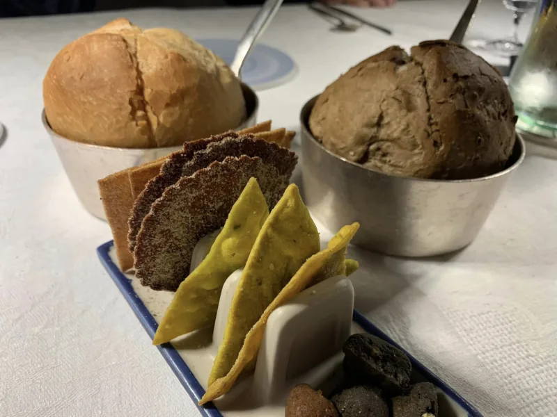 Taverna del Capitano, il pane
