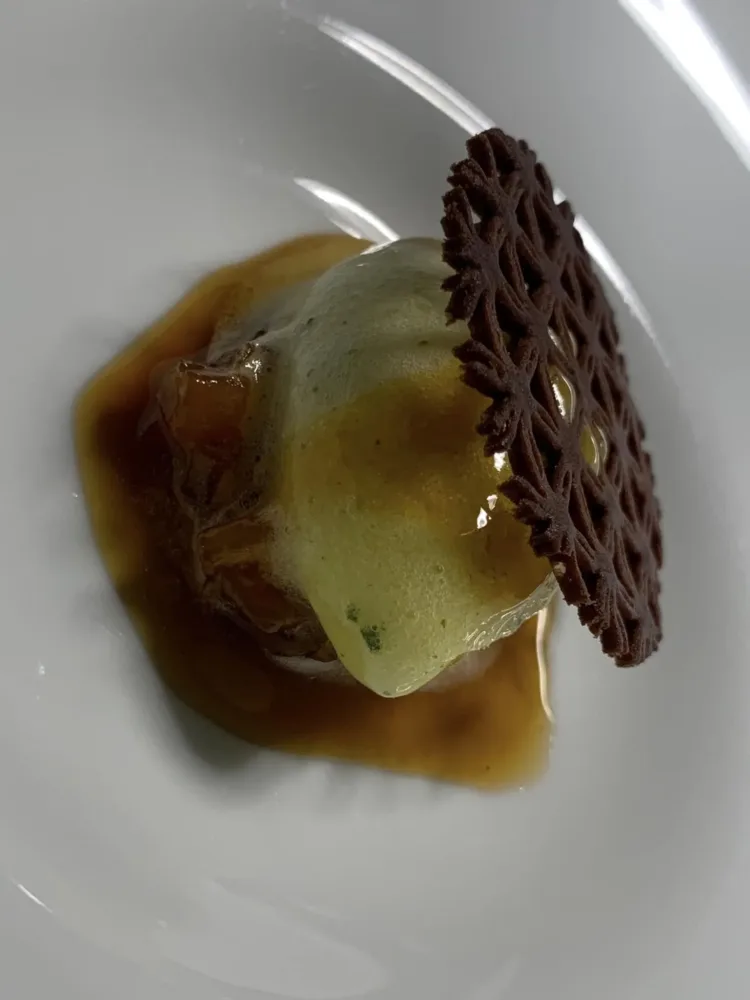 Relais Blu, pre dessert all'ananas