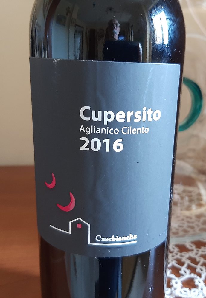 Cupersito Aglianico Cilento Dop 2016 Casebianche