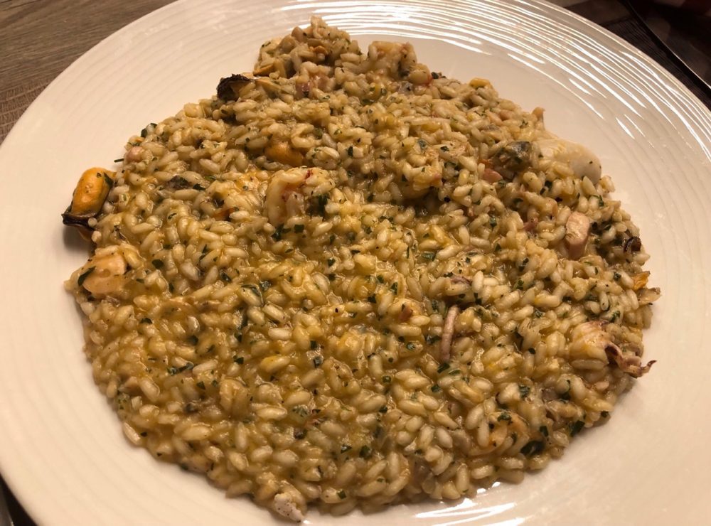 assport, Risotto alla pescatora