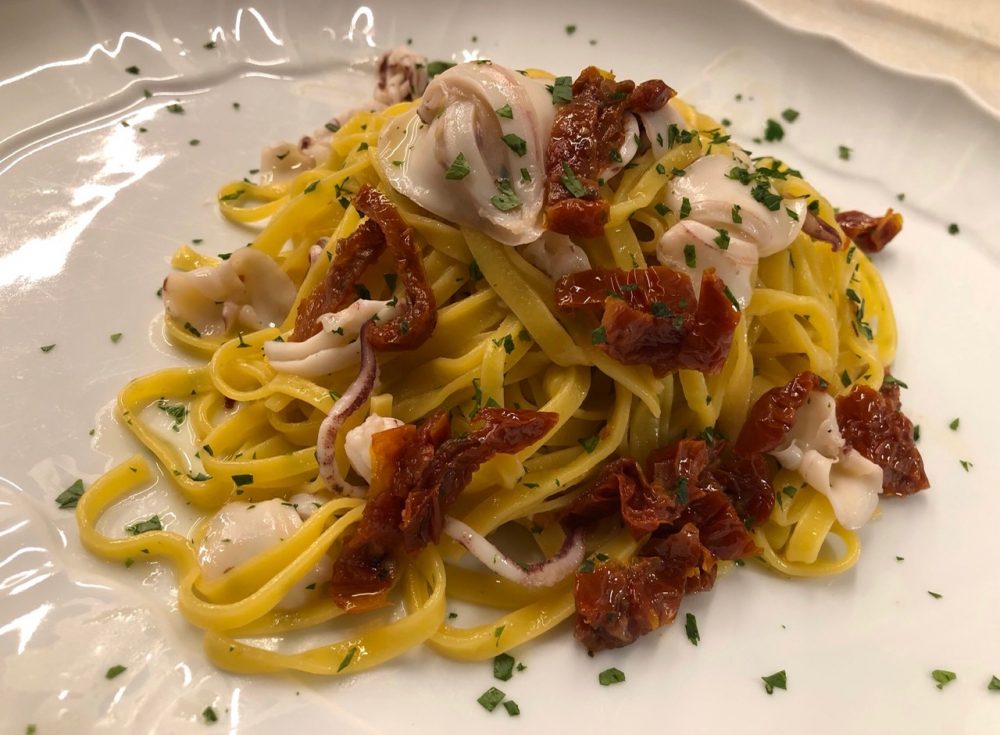 Passport, Tagliolini con calamaretti freschi