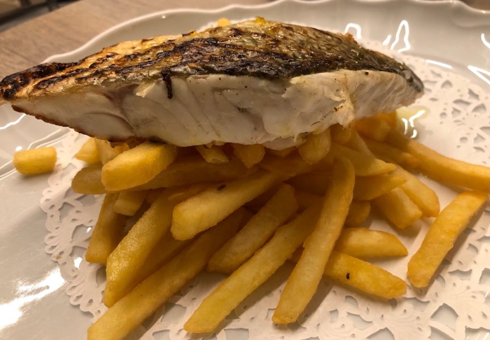 Passport, Filetto di spigola pescata con patatine