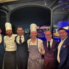 Le Monzu', la brigata di sala e cucina con Gennaro Buono e lo Chef Luigi Lionetti