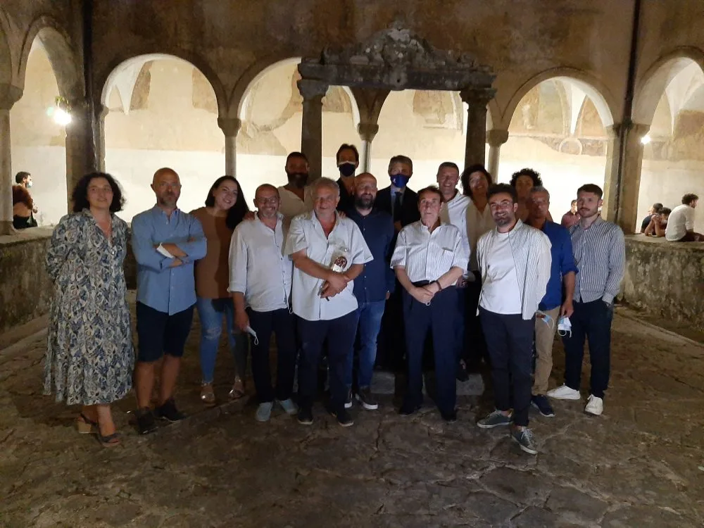 Gioi Foto di gruppo dei produttori cilentani