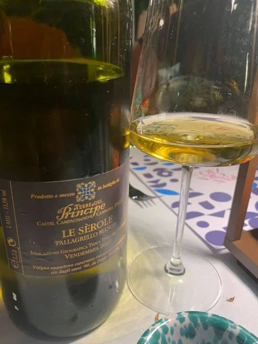 Il Pallagrello bianco di Manuela Piancastelli