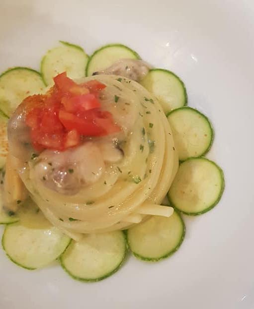 Locanda Mariacaroli' - spaghetto vongole e zucchie