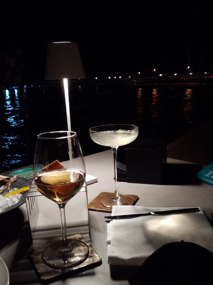Taverna ‘e Mare -cocktail con Franciacorta