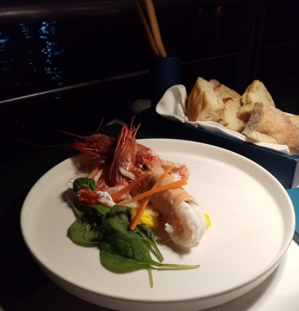 Taverna ‘e Mare - gamberi al vapore