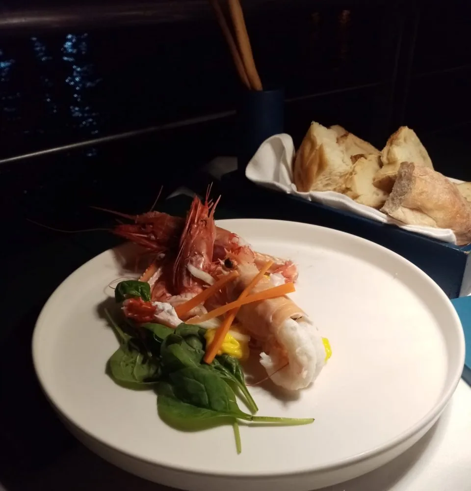 Taverna ‘e Mare - gamberi al vapore