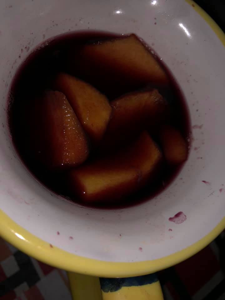 Vino con la percoca