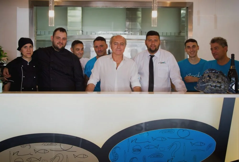 Giorgio Moffa e la sua squadra