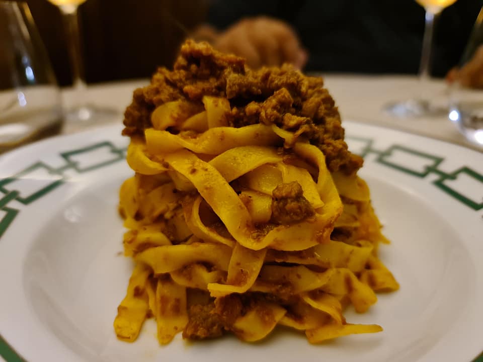 Al Cambio, Tagliatelle al ragu'