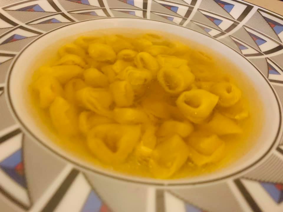 Al Cambio, Tortellini in brodo