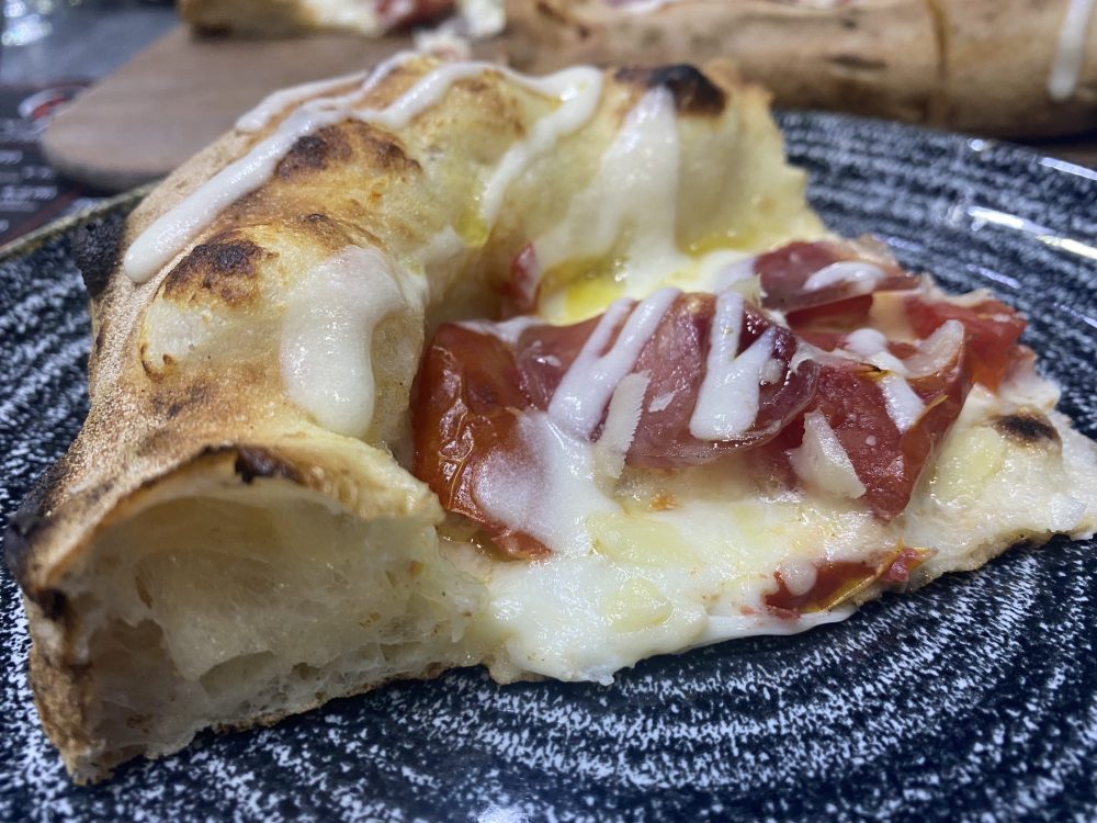 Codice Rossi - sezione della pizza in pala