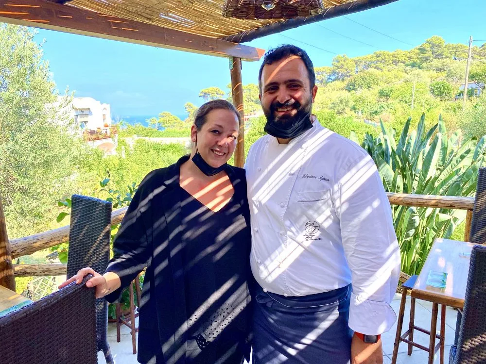 Da Tonino, Salvatore Aprea e sua moglie Margherita Massa