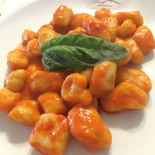 Gnocchi alla Sorrentina da Gigino Agerola