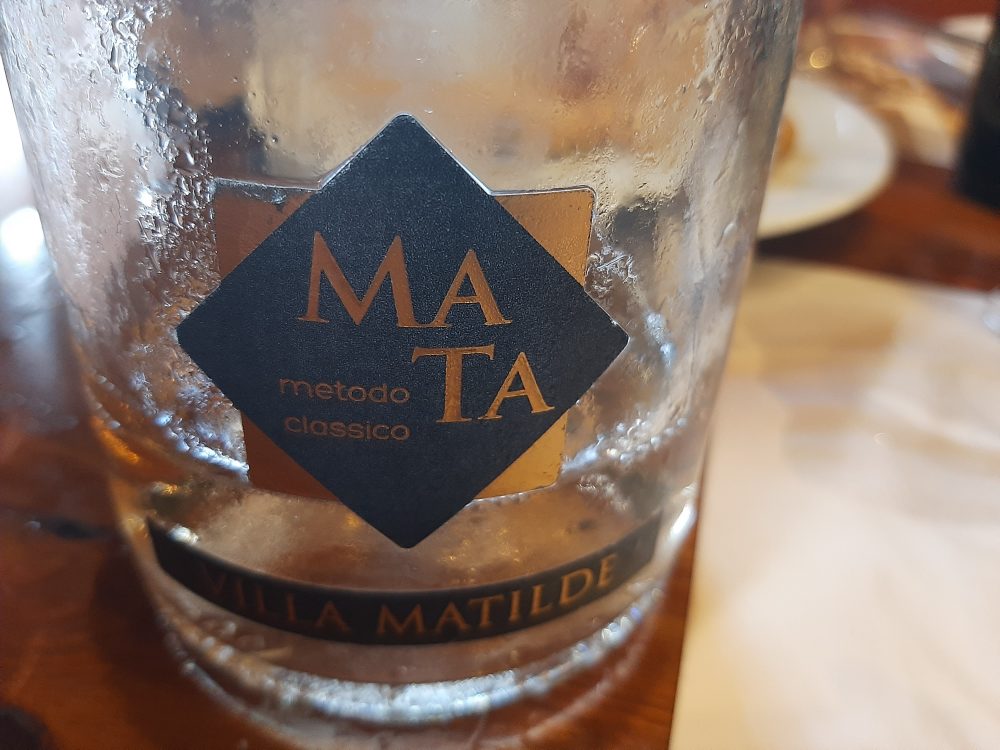 Mata Vino Spumante di Qualita' Rose' Brut Metodo Classico Villa Matilde