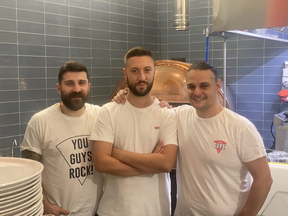 Pizza Guys - Carmine Raucci, Nicola Gravina e Bruno Gerace