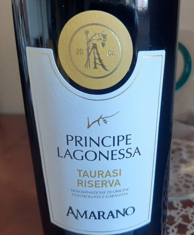 Principe Lagonessa Taurasi Riserva Docg 2013 Amarano