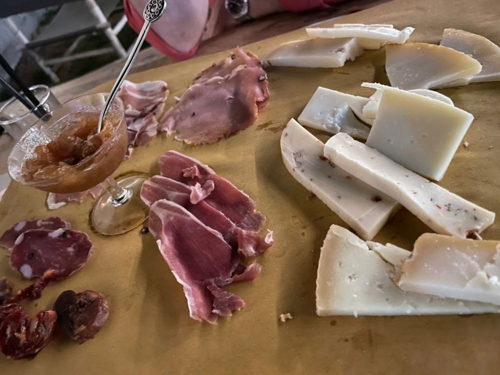 TERRAZZA CRIA - I salumi e i formaggi