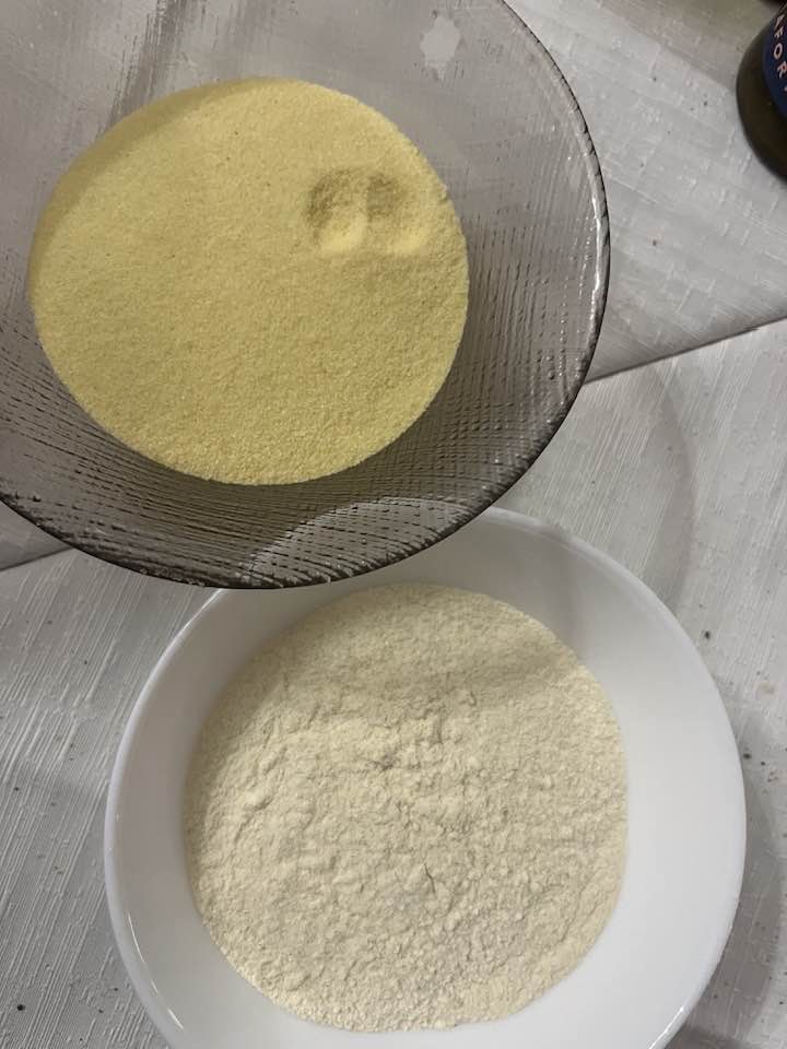 Tenuta Morrone, la farina e la semola