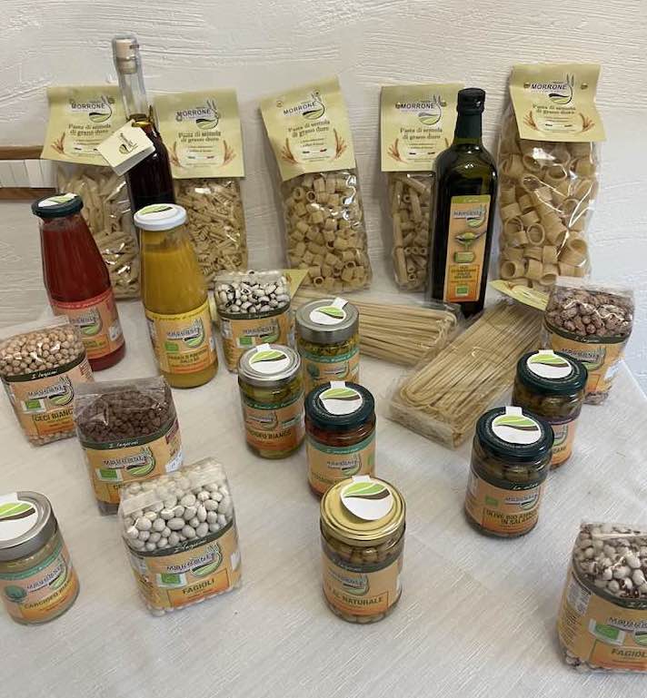 Tenuta Morrone, prodotti della loro campagna