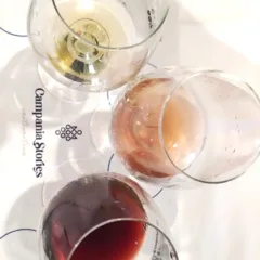 Bianco rosato e rosso