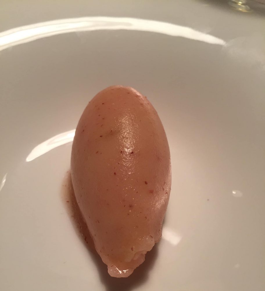 Antica Osteria Nonna Rosa, pre dessert alla mela annurca