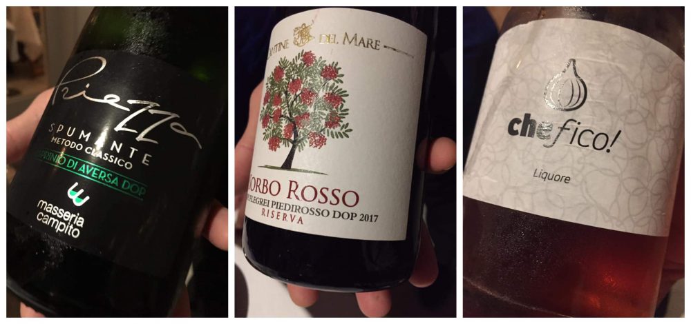 Vesuvio Panoramic Restaurant Sorrento, i vini