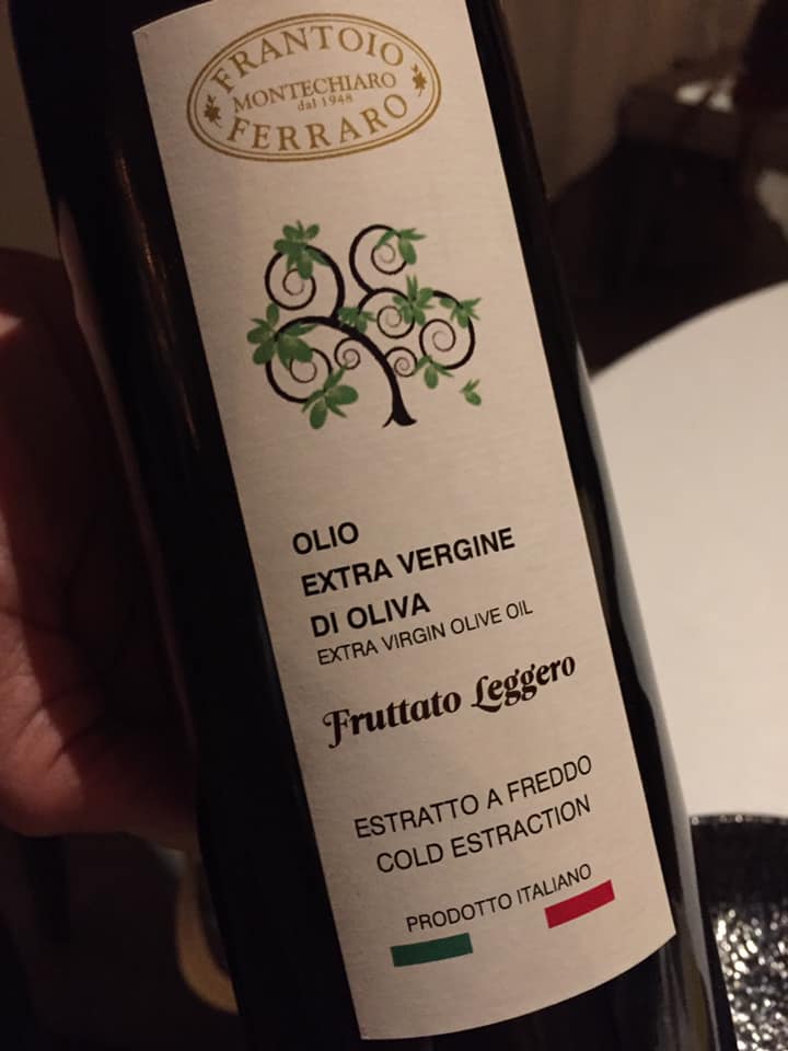 Vesuvio Panoramic Restaurant Sorrento, l'extravergine in degustazione