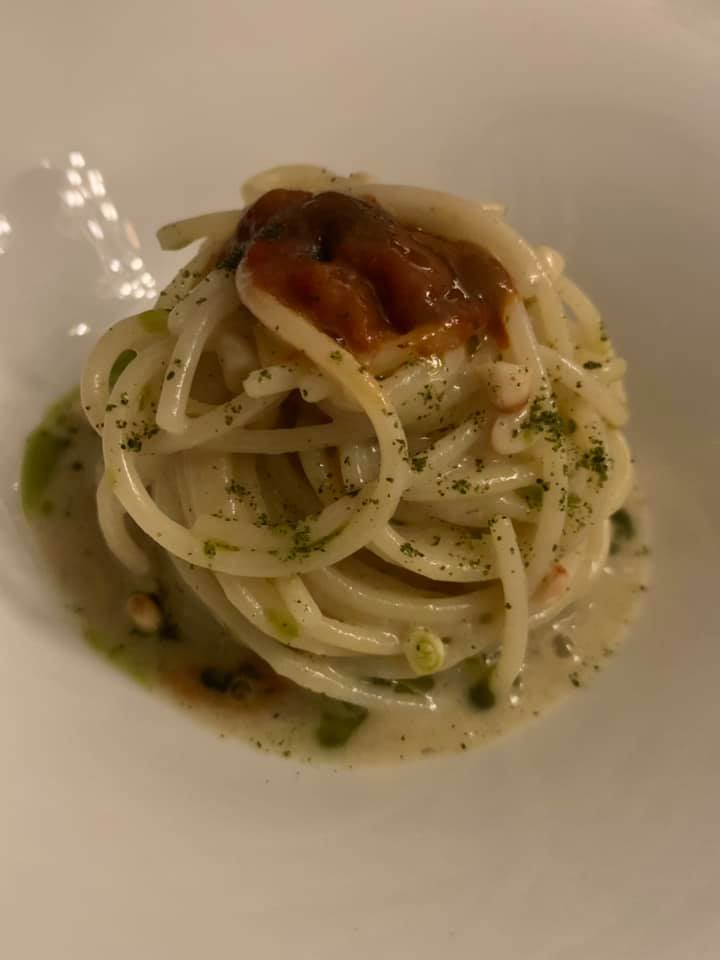 Palagio - Spaghettini, pinoli e ricci di mare