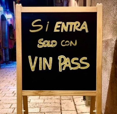 Enoteca Campi Taurasini - Simpatica frase di accesso