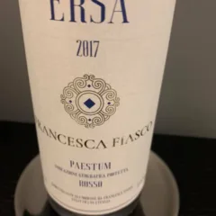 Ersa 2017 Paestum igt Francesca Fiasco