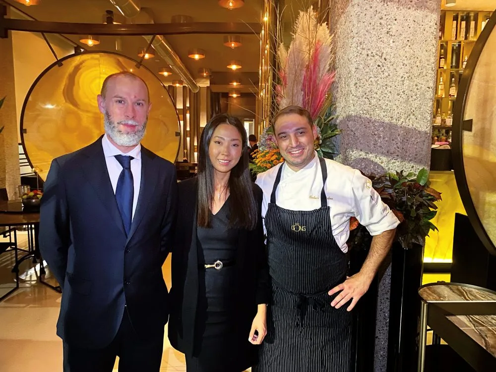 Gong, Giulia Liu, Guglielmo Paolucci e Massimo Francescato