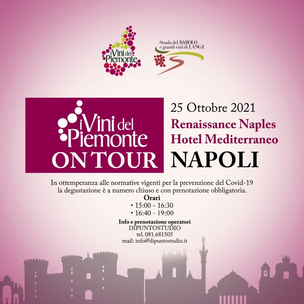 I Vini del Piemonte on tour a Napoli - edizione 2021
